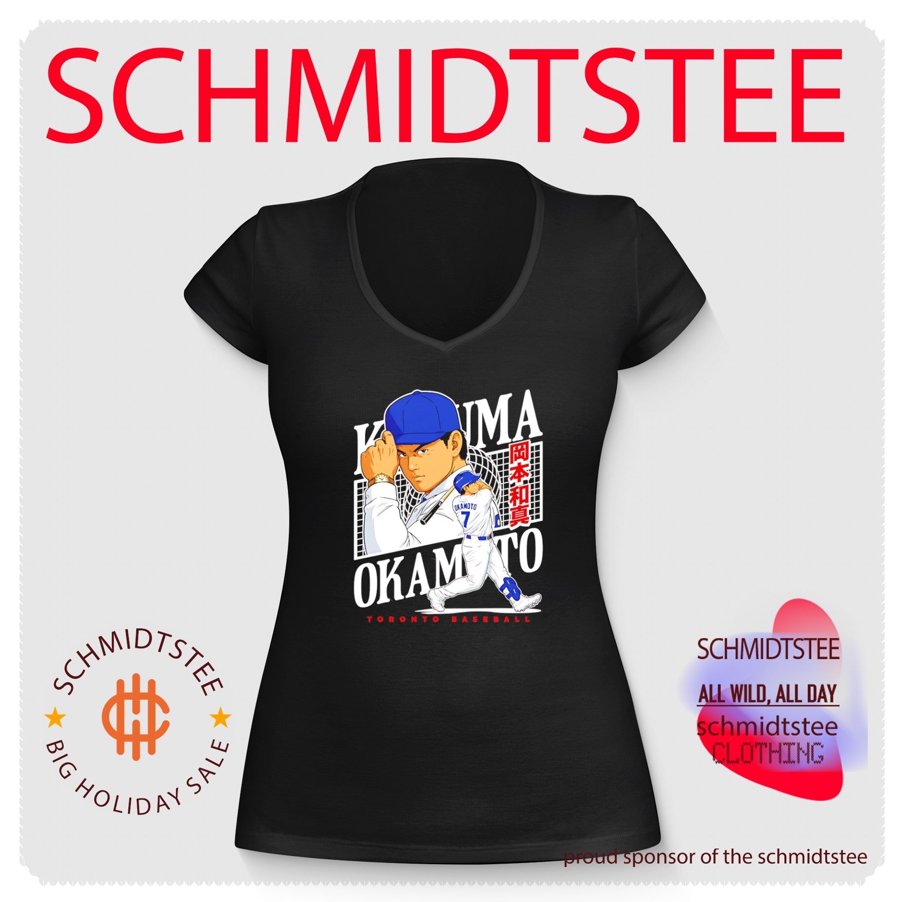 Kazuma Okamoto Yomiuri Giants Anime Style shirt