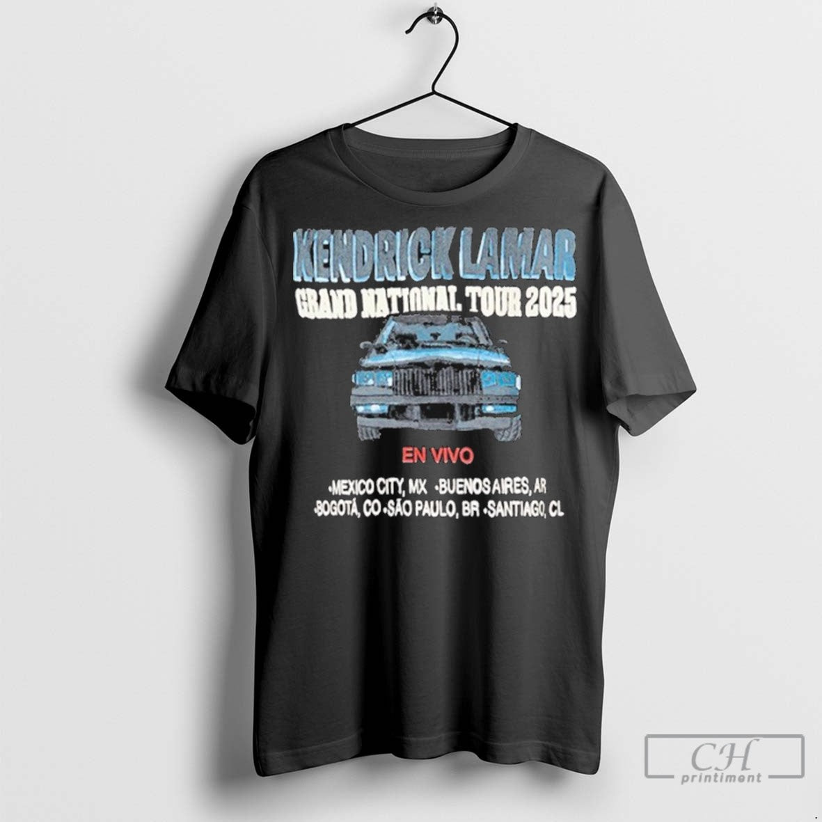 Kendrick Lamar Grand National Tour 2025 Auto Repair Latam T Shirt Jpg