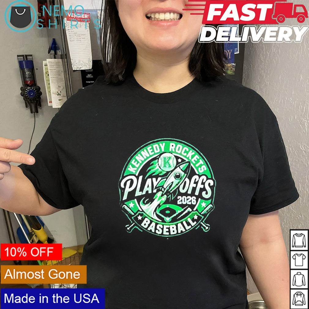 Kennedy Rockets baseball 2026 Playoffs shirt
