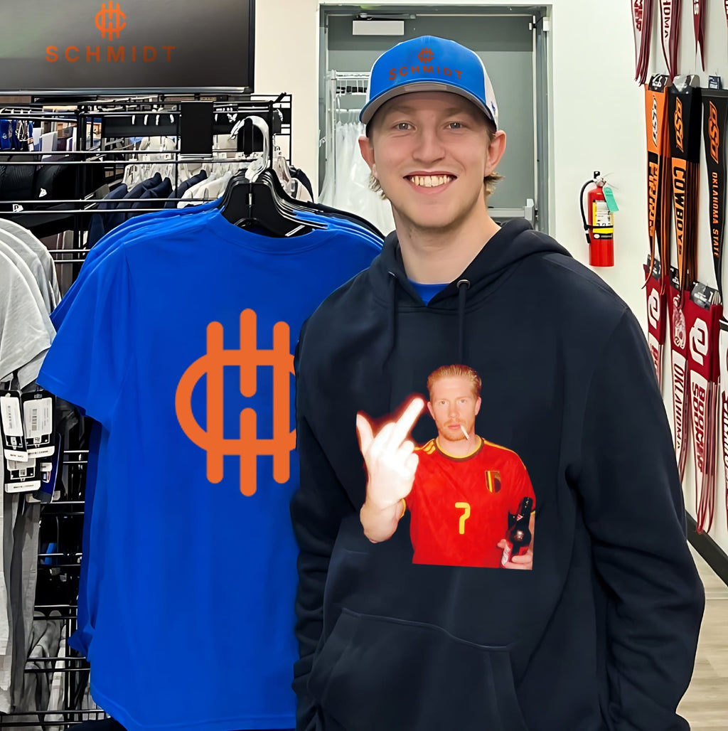Kevin De Bruyne Belgium National Team Middle Finger shirt