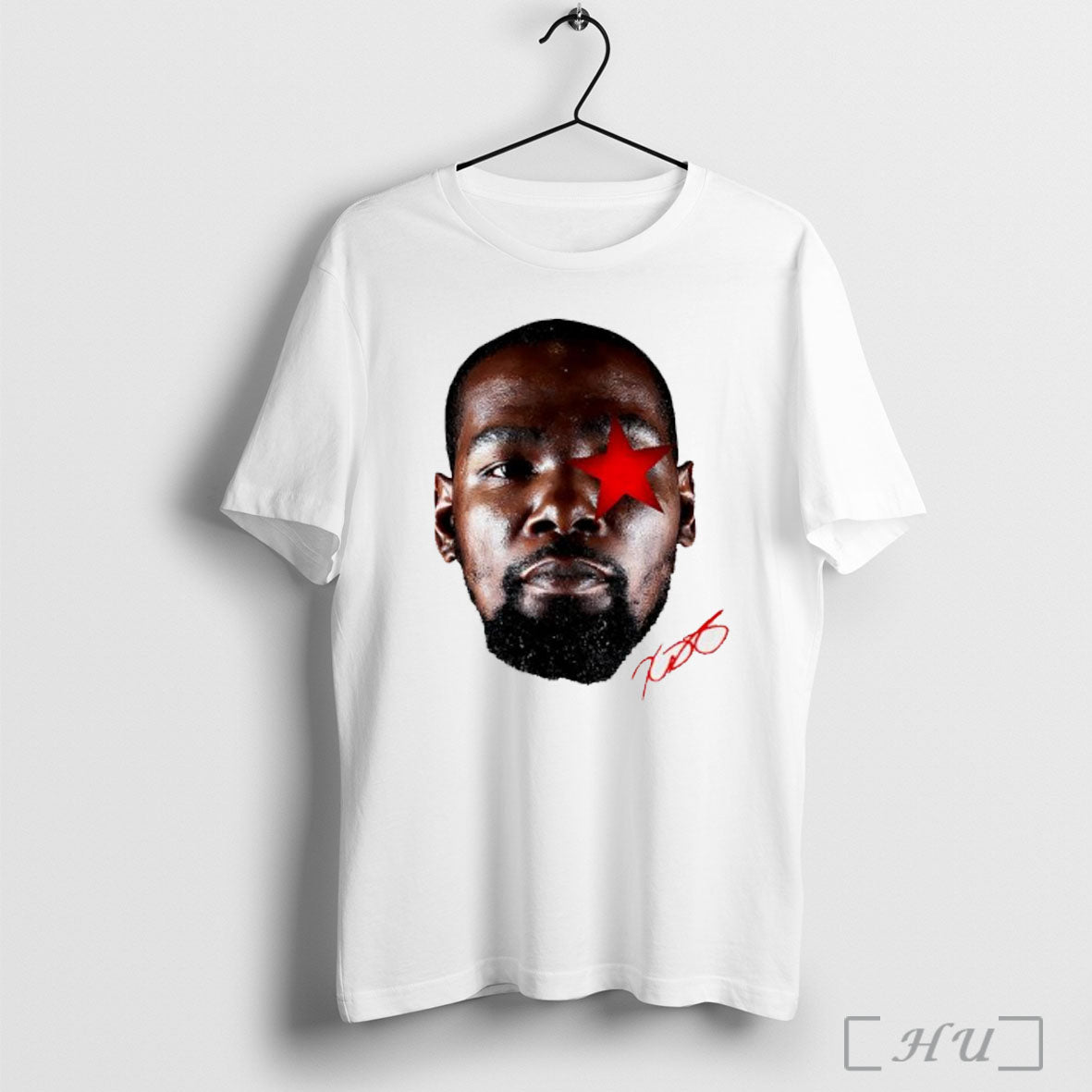 Kevin Durant Star Big Head Signature T Shirt