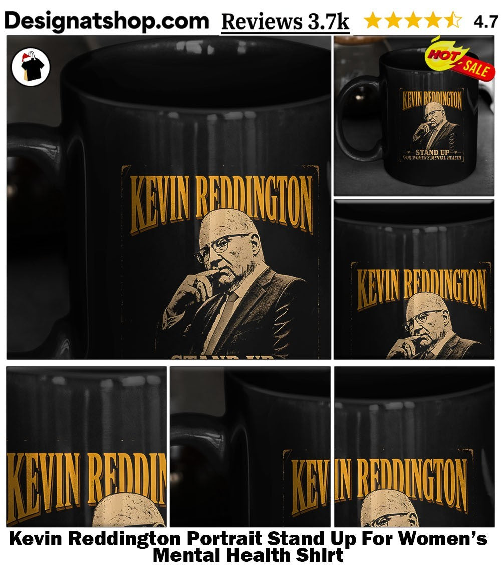 Kevin Reddington Portrait Stand Up For Women’s Mental Health Shirt