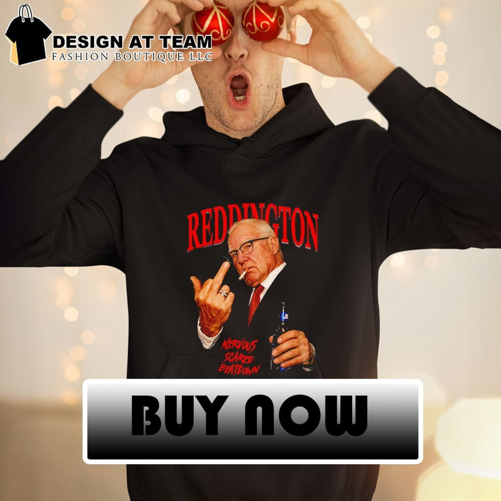 Kevin Reddington middle finger nervous scared beatdown shirt