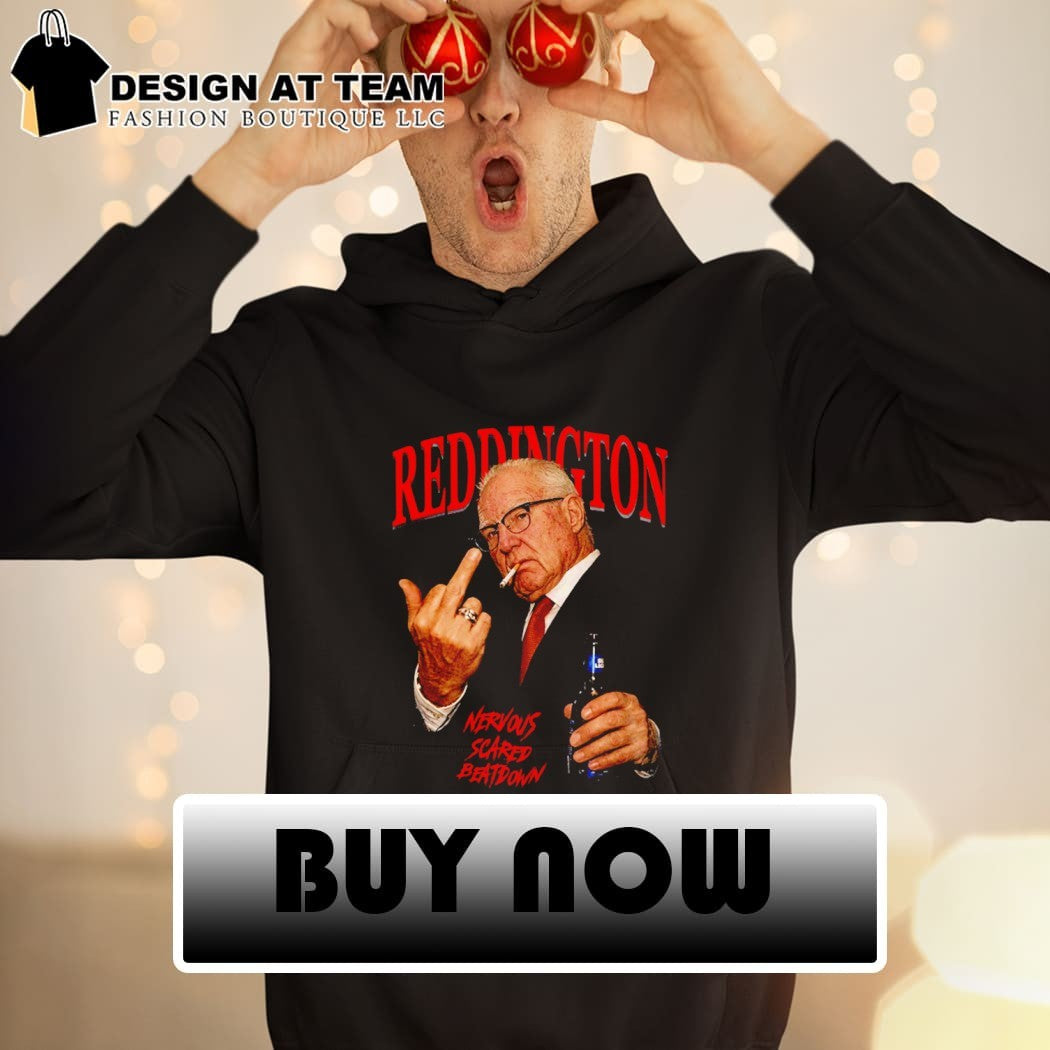 Kevin Reddington middle finger nervous scared beatdown shirt