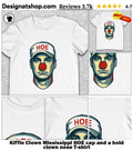 Kiffin Clown Mississippi HOE cap and a bold clown nose shirt