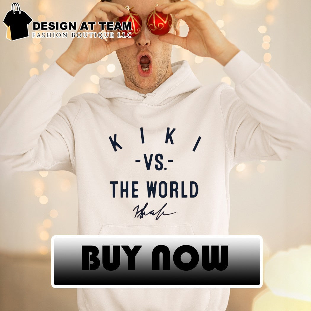 Kiki Iriafen Vs The World USA basketball signature shirt