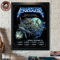 Killswitch Engage With Sylosis Australia And New Zealand 2026 Tour Schedule Dates Home Decor Poster Canvas