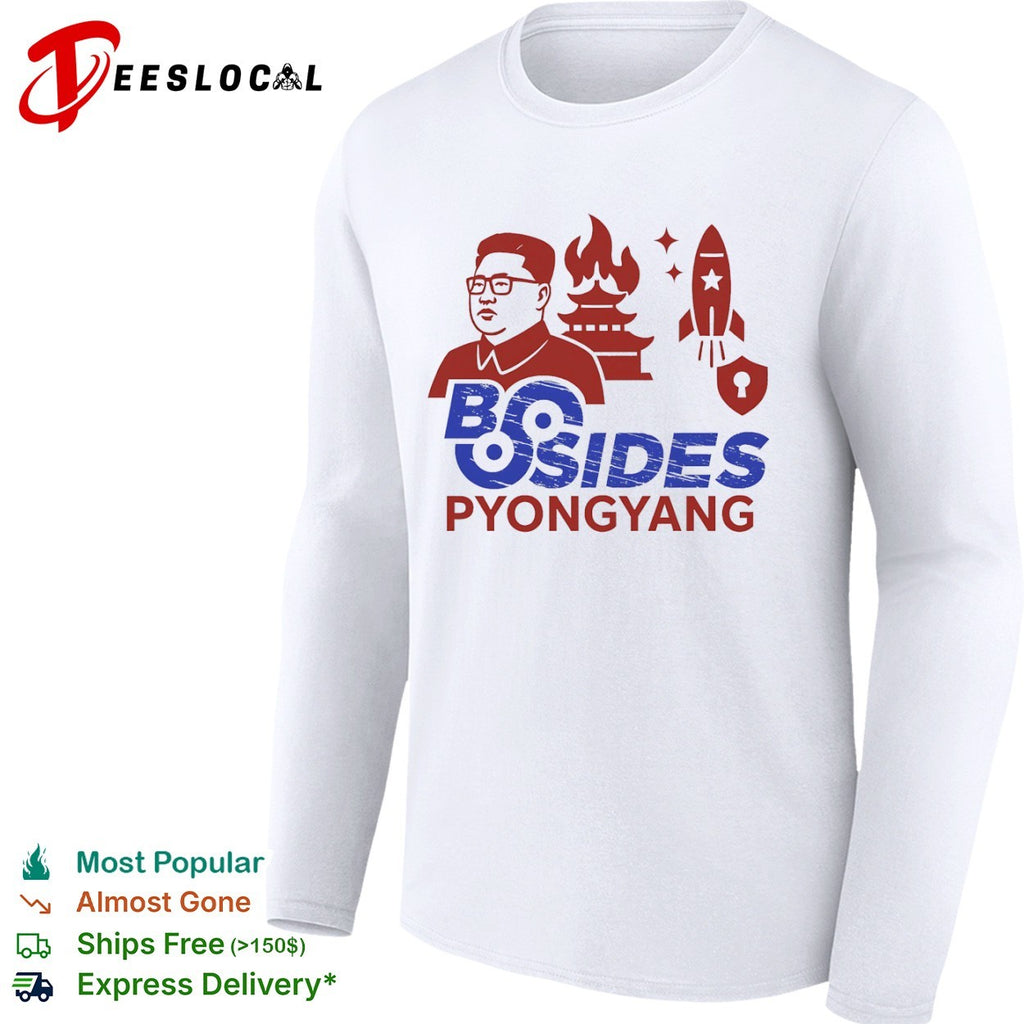Kim Jong Un BSides Pyongyang Rocket Security shirt