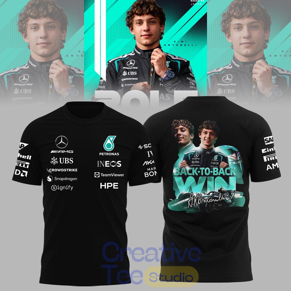 Kimi Antonelli “Back-to-Back” Pole 2026 T-Shirt