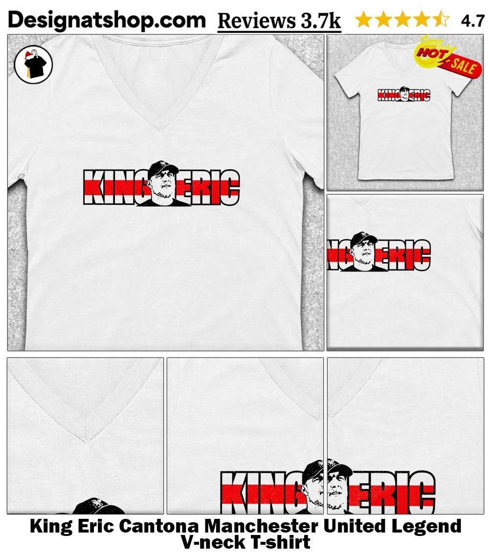King Eric Cantona Manchester United Legend shirt