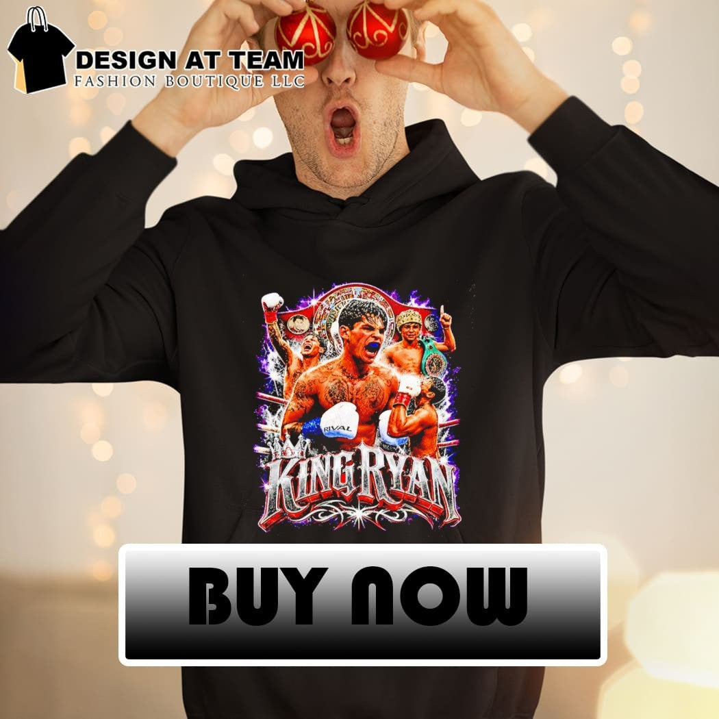 King Ryan Boxing Graphic Inspired Fight Night shirt