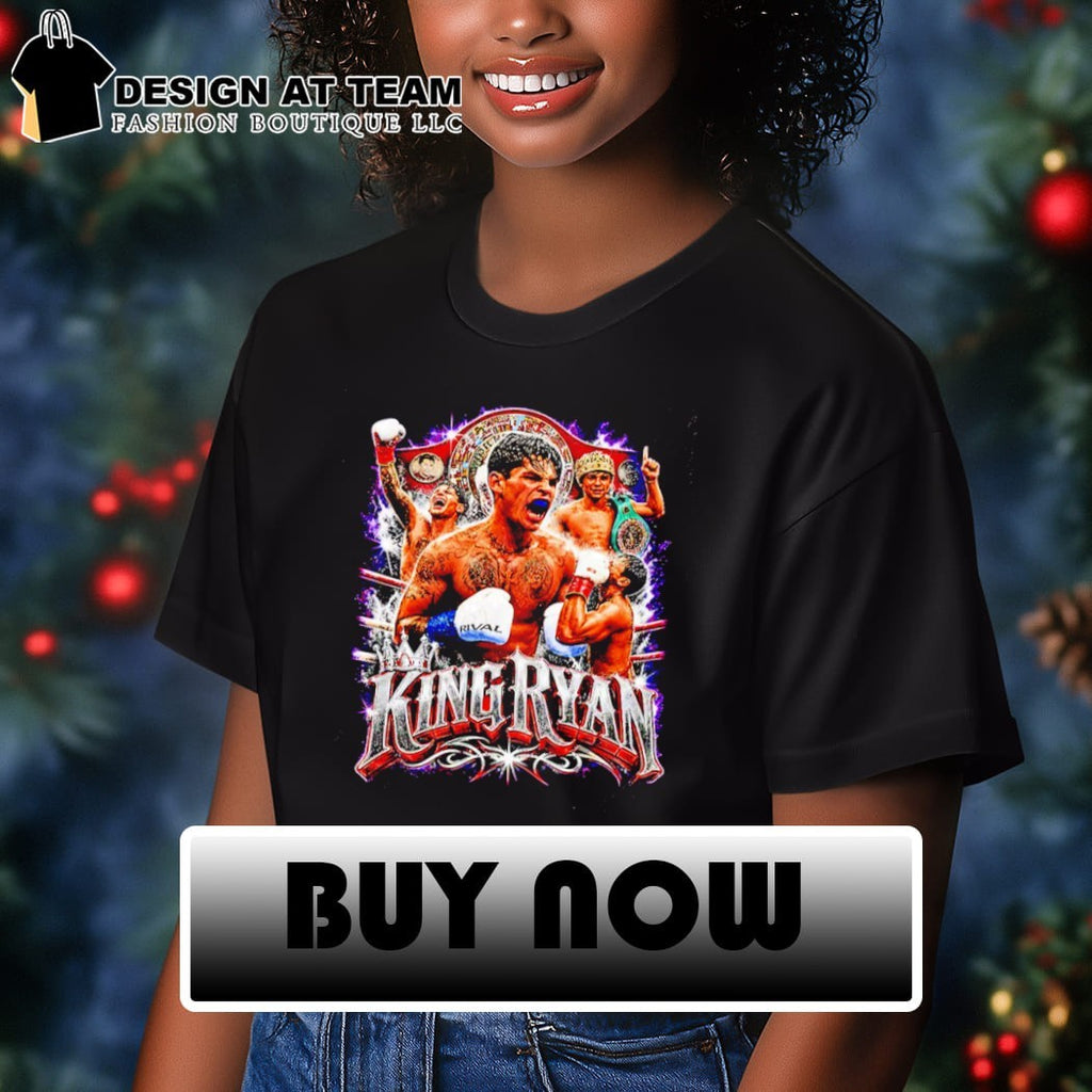 King Ryan Boxing Graphic Inspired Fight Night shirt