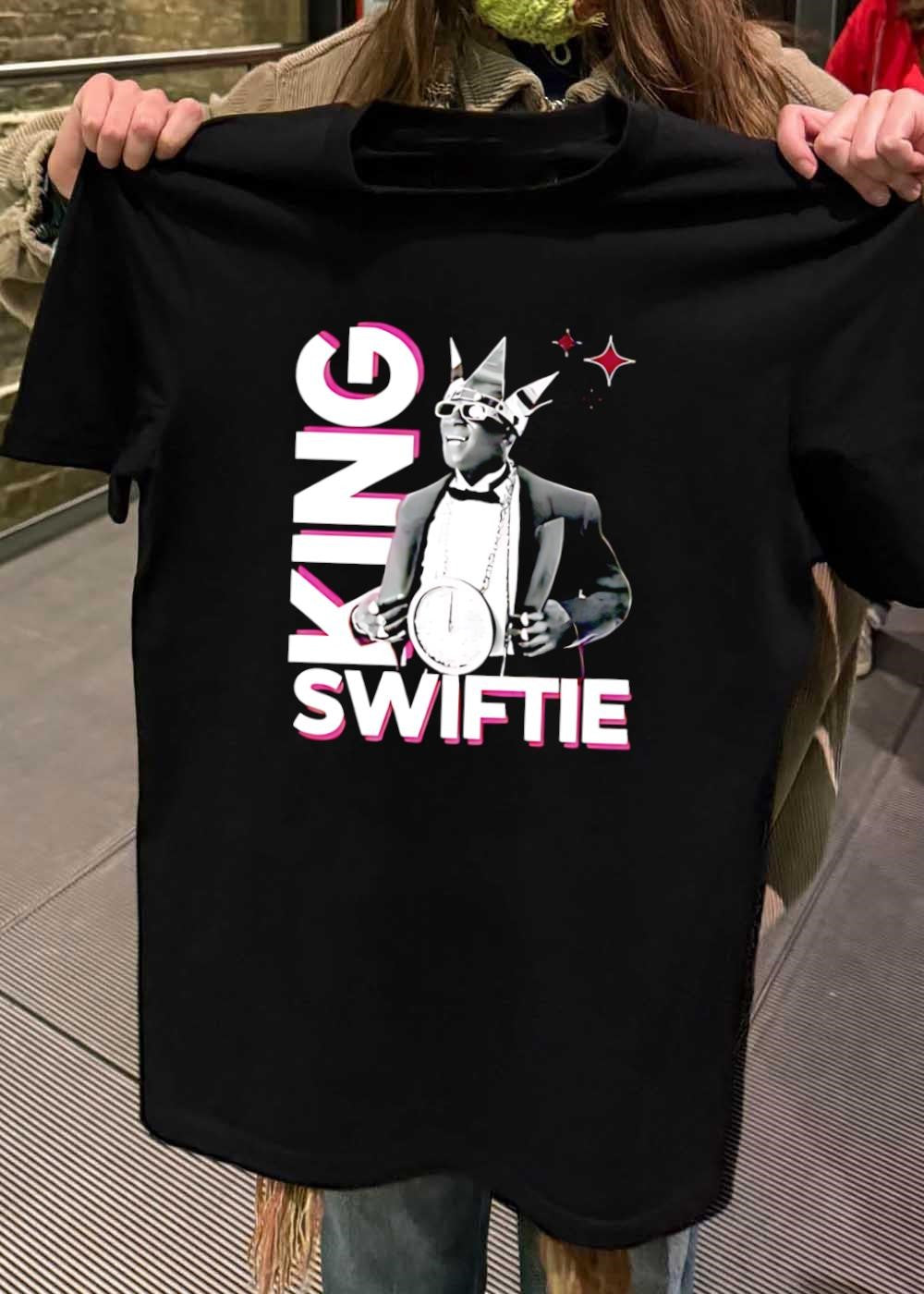 King of Swifties Flavor Flav Rap Parody T-Shirt