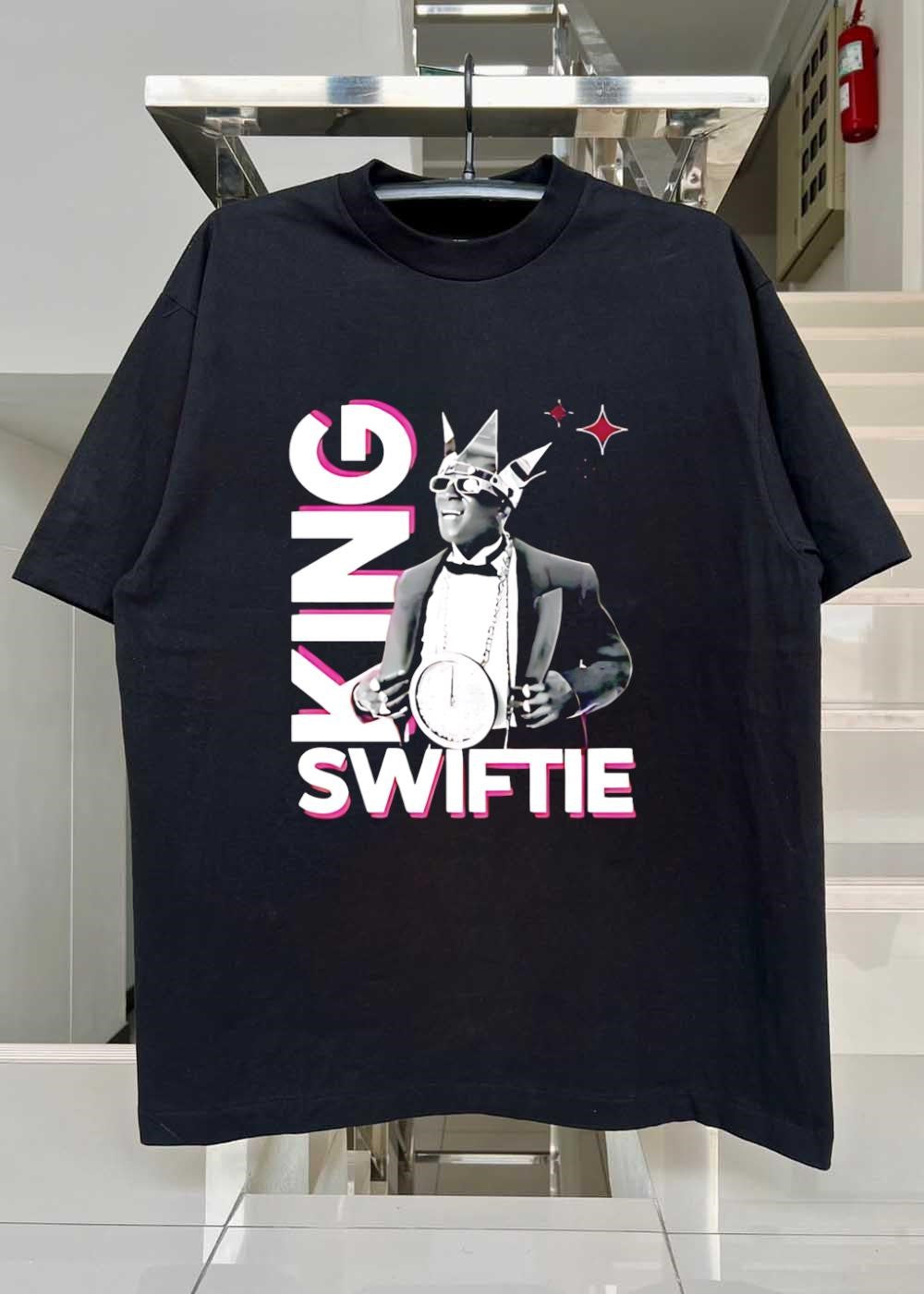 King of Swifties Flavor Flav Rap Parody T-Shirt