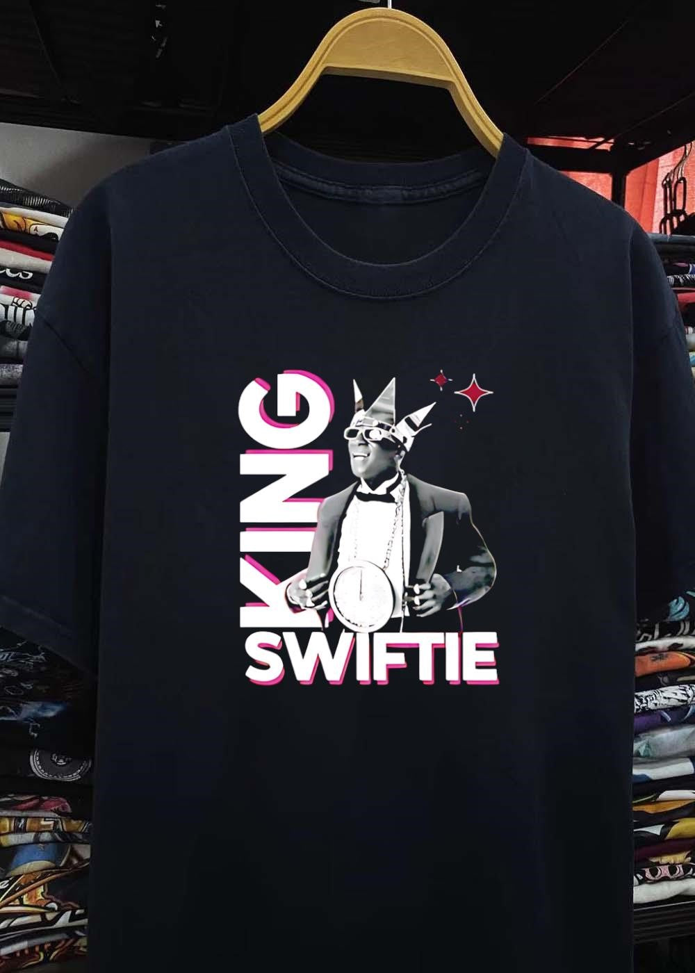 King of Swifties Flavor Flav Rap Parody T-Shirt