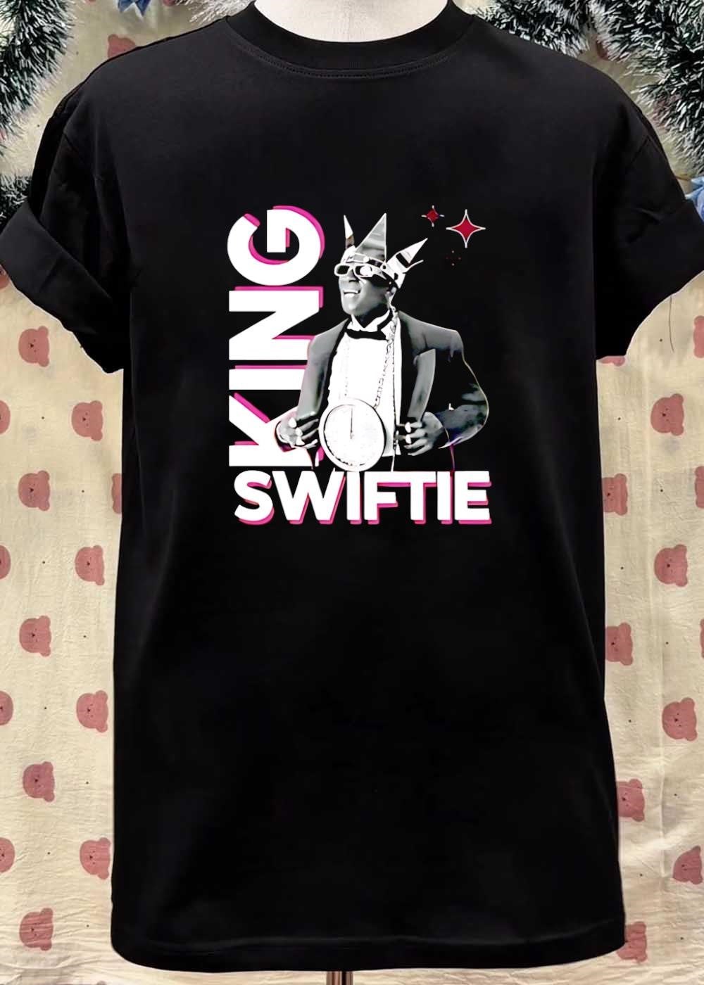 King of Swifties Flavor Flav Rap Parody T-Shirt