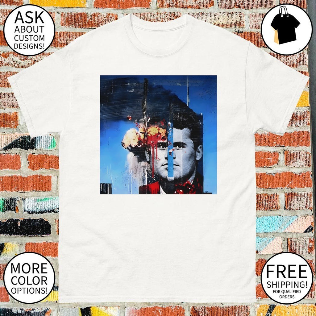 Kirk 9 11 Charlie Kirk Twin Towers shirt