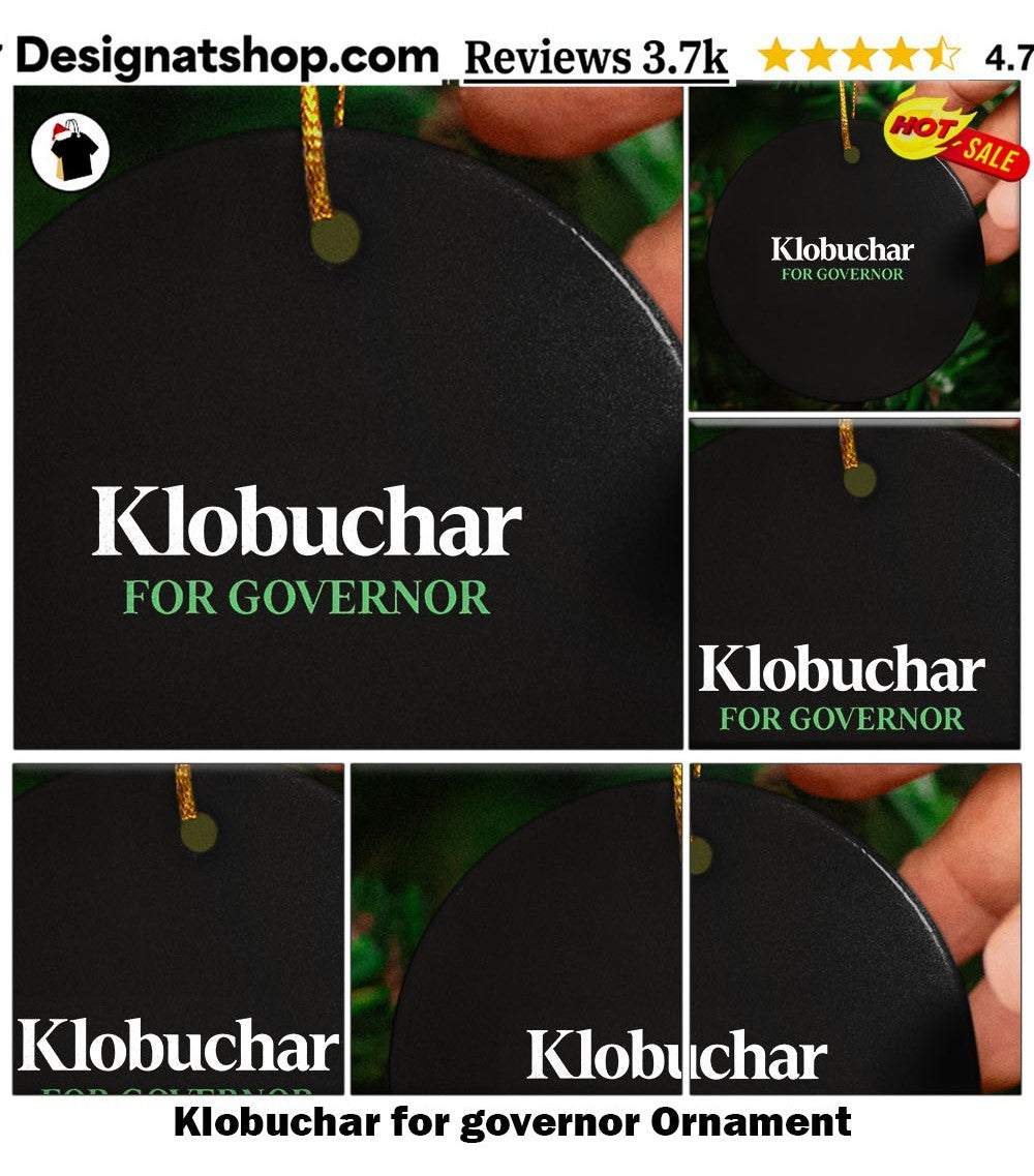 Klobuchar for governor shirt