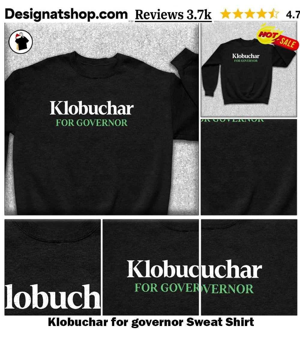 Klobuchar for governor shirt