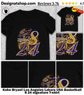 Kobe Bryant Los Angeles Lakers USA Basketball 8 24 signature shirt