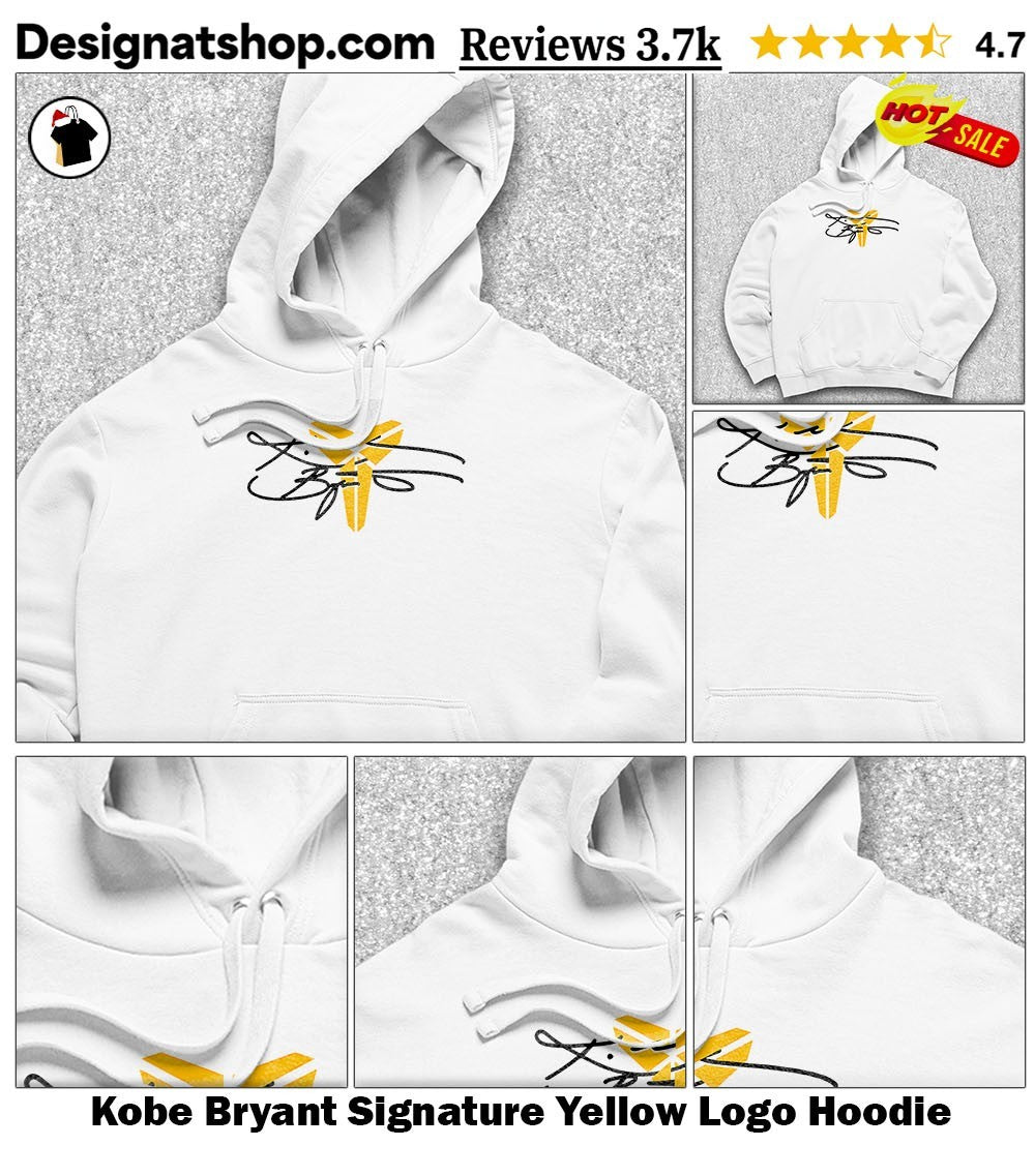 Kobe Bryant Signature Yellow Logo shirt