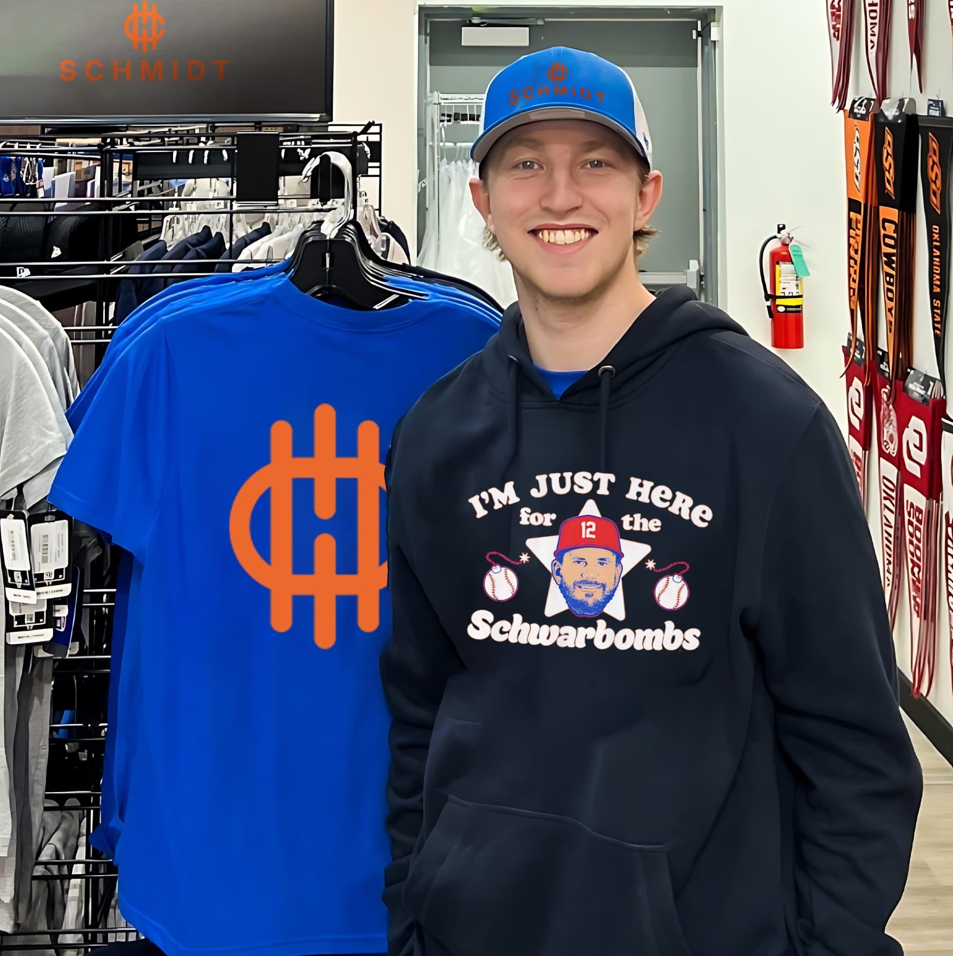 Kyle Schwarber Philadelphia Phillies I’m Just Here for the Schwarbombs shirt