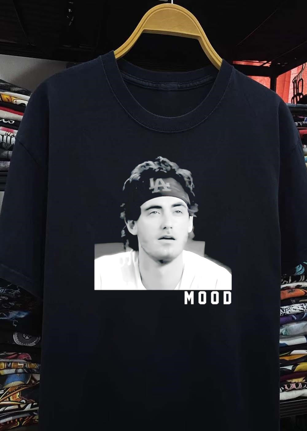 LA Dodgers Baseball Player Mood T-Shirt