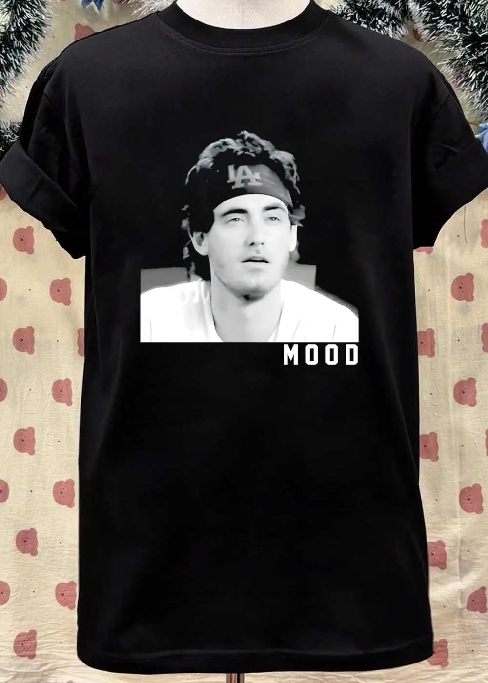 LA Dodgers Baseball Player Mood T-Shirt