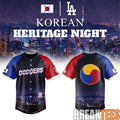 LA Dodgers Korean Heritage Night 2026 Baseball Jersey