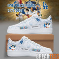 LA Dodgers x One Piece Night 2026 Custom Air Force 1 Shoes