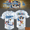 LA Dodgers x One Piece Night 2026 Special Baseball Jersey