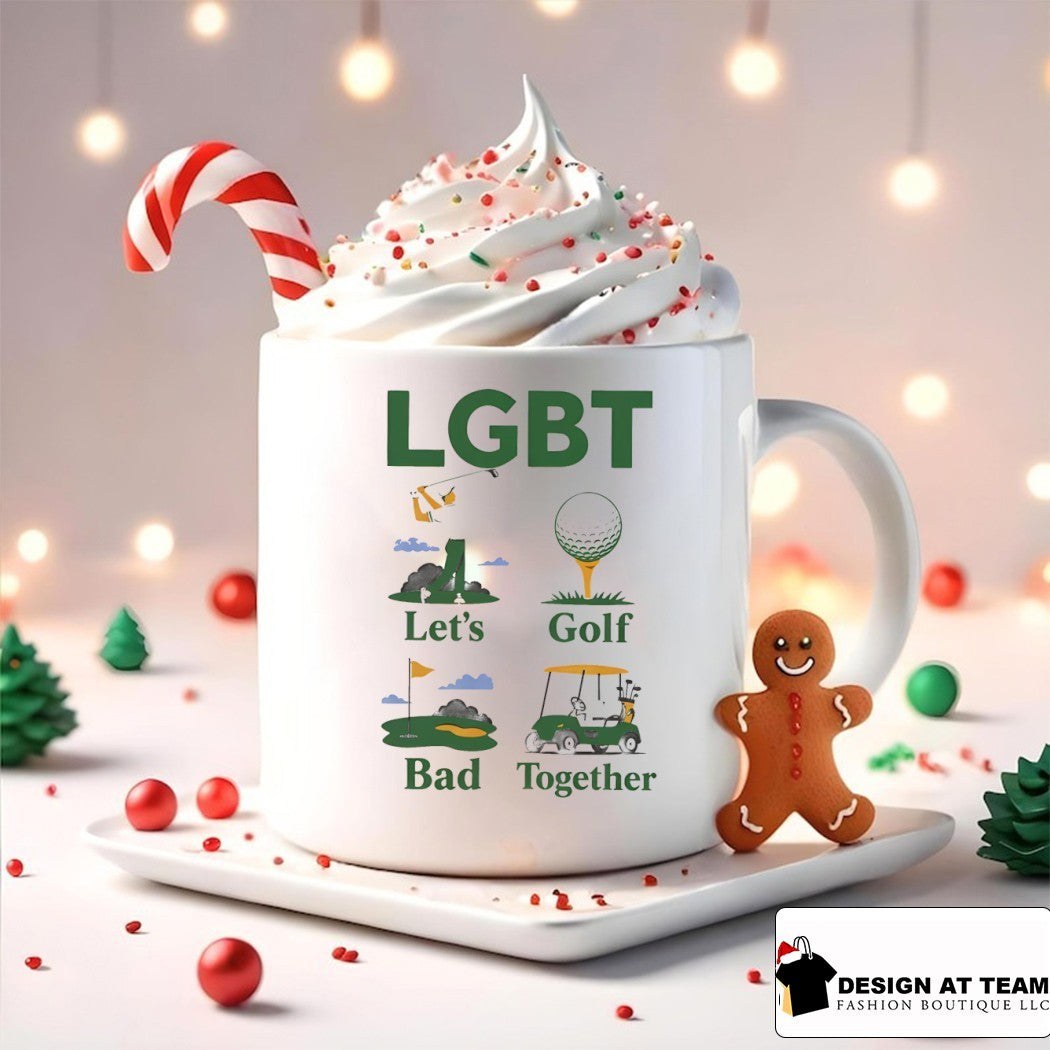 LGBT Let’s Golf Bad Together Shirt