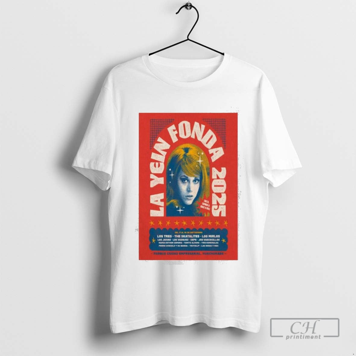La Yein Fonda Huechuraba Concert September 17 20 2025 T Shirt Sweater