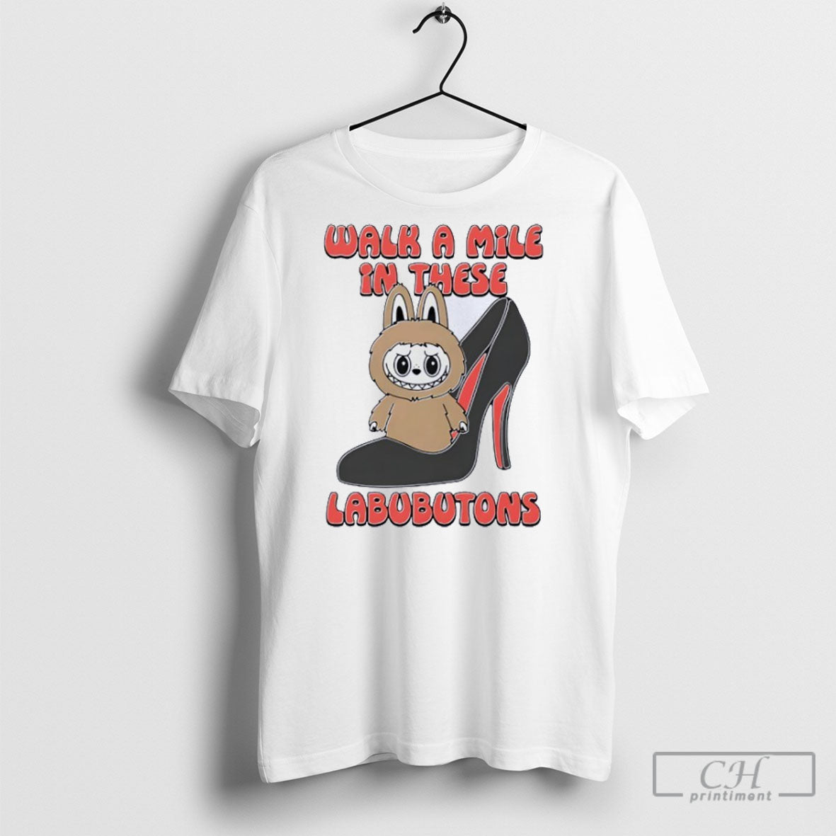 Labubu Walk A Mile In These Labubutons Shirt