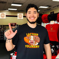 Lactose Tolerant Cow Explosion dairy humor shirt