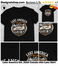 Lake America Est. 2026 Canada USA Lake Shirt