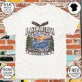 Lake America Est. 2026 Great Lakes Graphic Patriotic USA shirt