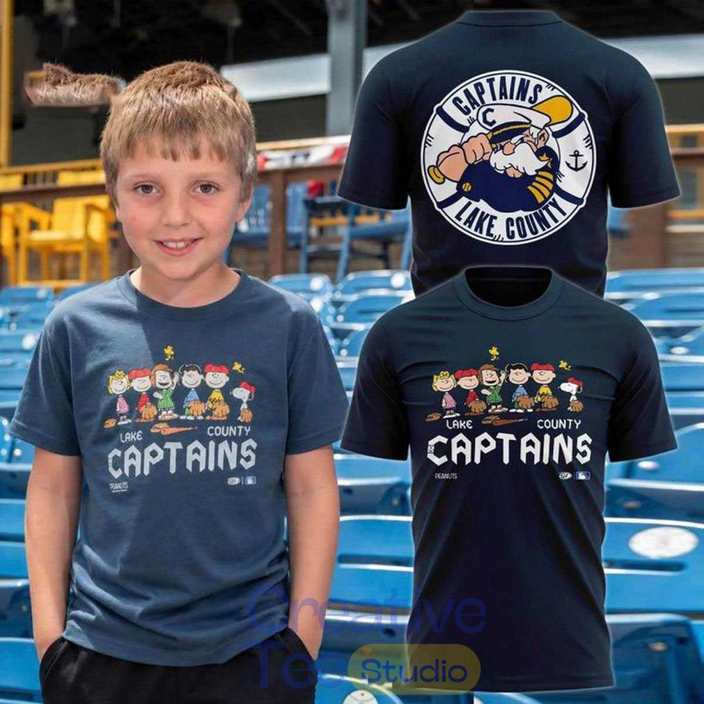 Lake County Captains 2026 Peanuts Game Day Celebration Tee Hoodie