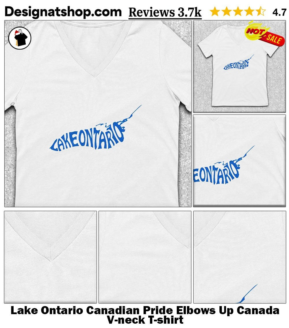 Lake Ontario Canadian Pride Elbows Up Canada shirt