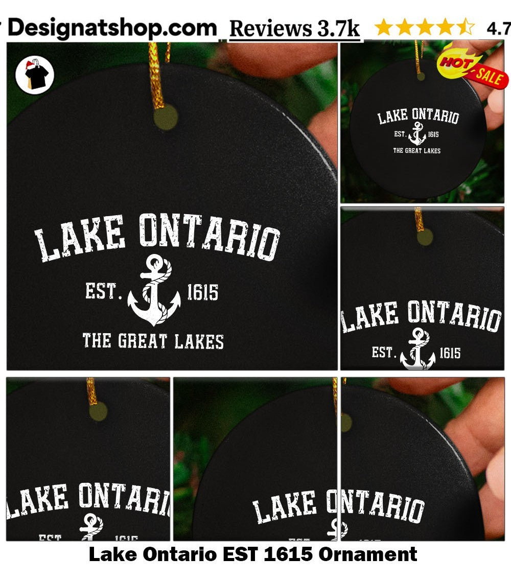 Lake Ontario EST 1615 shirt