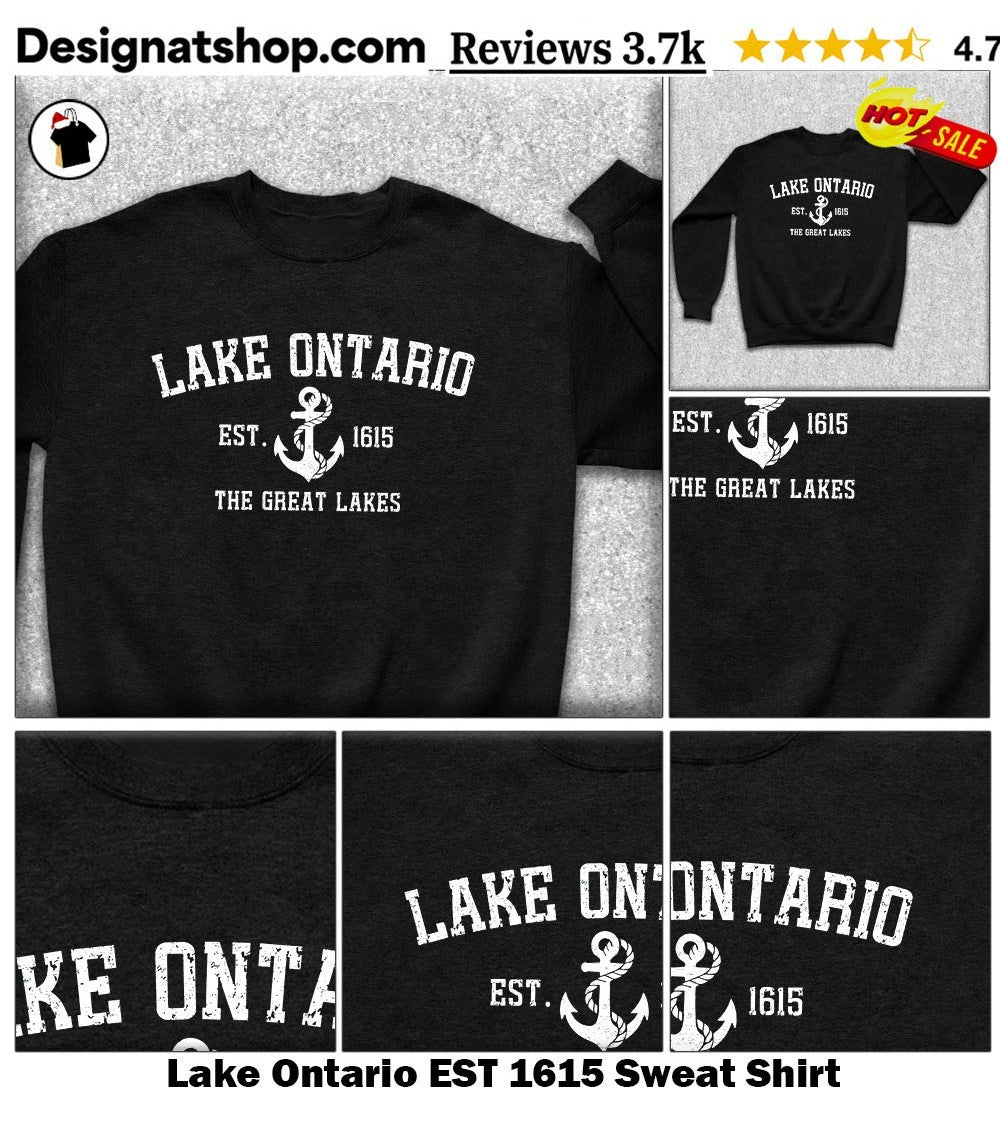 Lake Ontario EST 1615 shirt