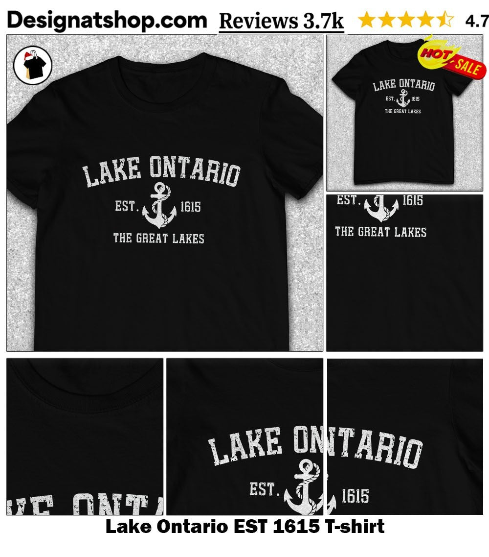 Lake Ontario EST 1615 shirt
