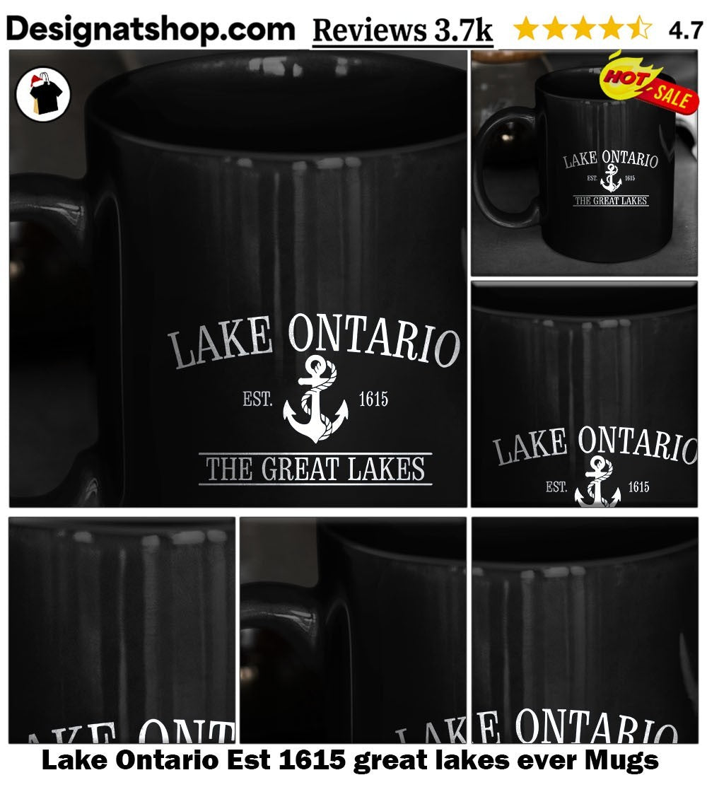 Lake Ontario Est 1615 great lakes ever shirt