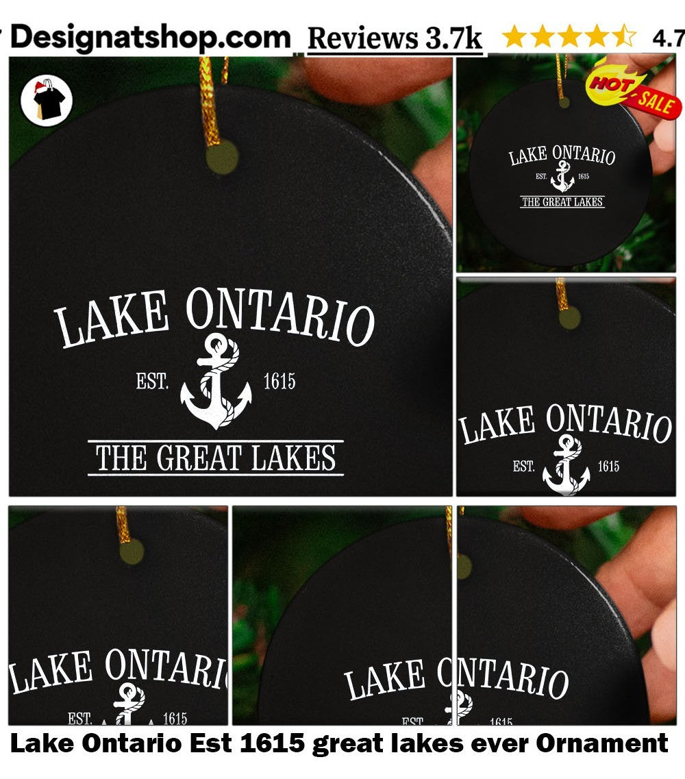 Lake Ontario Est 1615 great lakes ever shirt