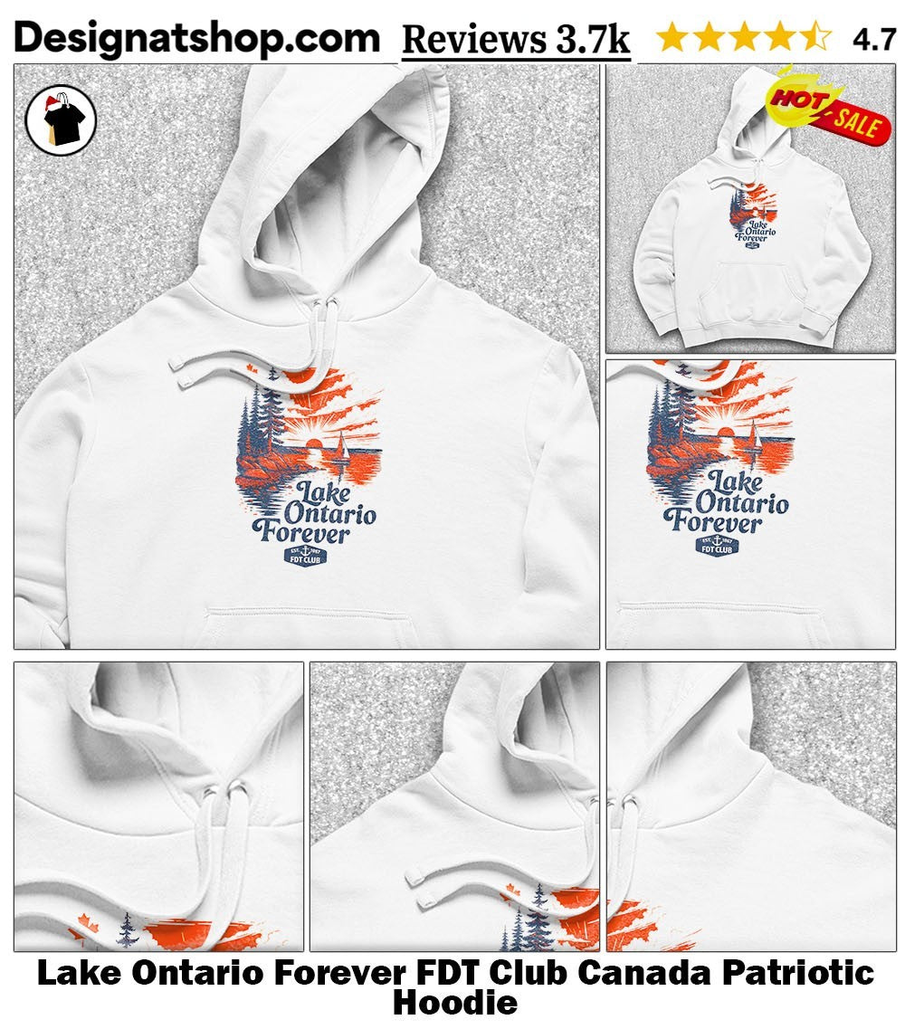 Lake Ontario Forever FDT Club Canada Patriotic shirt