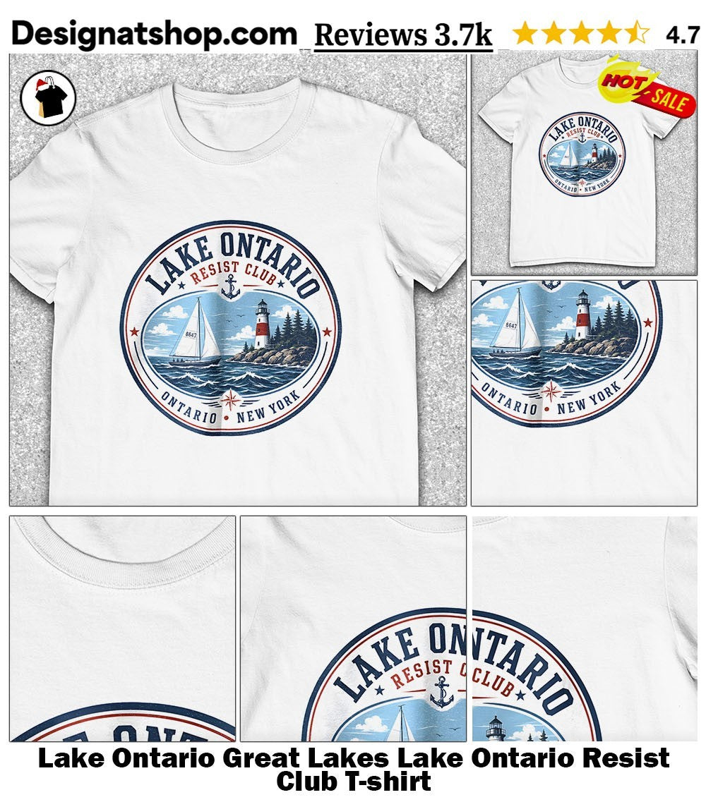 Lake Ontario Great Lakes Lake Ontario Resist Club shirt
