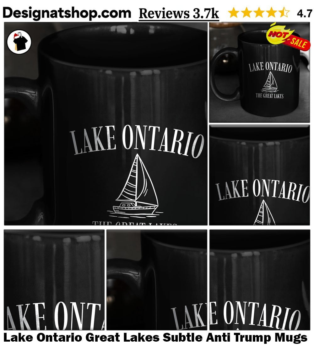 Lake Ontario Great Lakes Subtle Anti Trump shirt