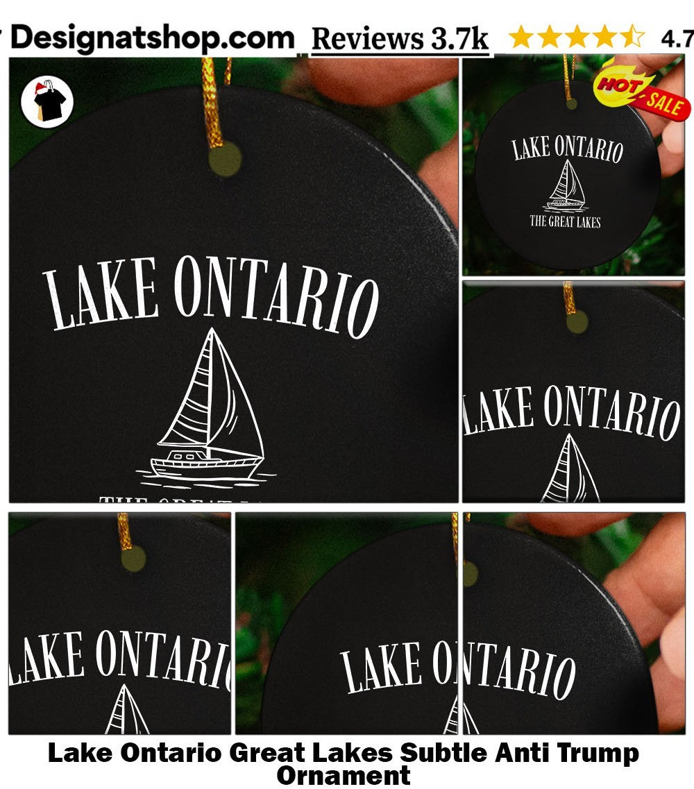 Lake Ontario Great Lakes Subtle Anti Trump shirt