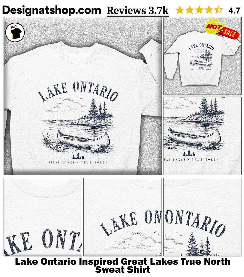 Lake Ontario Inspired Great Lakes True North shirt