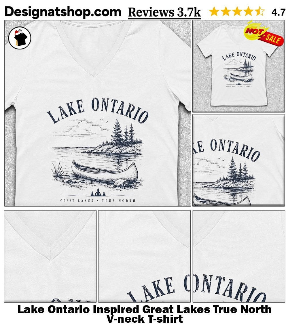 Lake Ontario Inspired Great Lakes True North shirt